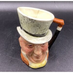 Vintage Lancaster Sandland Mr. Macawber Toby Mug - 3" England Collectible Mug